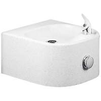 Elkay EDFP210RC Soft Sides White Granite Composite Wall Mount Non-Filtered Drinking Fountain