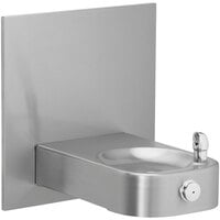 Elkay EHWM14C Slimline Soft Sides Stainless Steel Heavy Duty Wall Mount Non-Filtered Vandal-Resistant Drinking Fountain