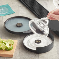 Glass Rimmer / Margarita Salter with 2 Compartments