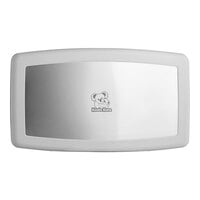 Koala Kare KB300-05SS White Granite Horizontal Surface-Mounted Baby Changing Station with Stainless Steel Inset