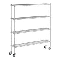 Regency 12" x 60" x 70" NSF Chrome 4-Shelf Kit