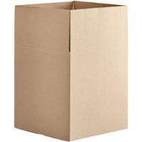 Lavex Packaging 16 inch x 16 inch x 16 inch Kraft Corrugated RSC Shipping Box - 150/Pallet