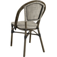 Lancaster Table & Seating French Bistro Tan Outdoor Side Chair