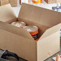 Lavex Packaging 21 inch x 13 inch x 8 inch Kraft Corrugated RSC Shipping Box - 400/Pallet