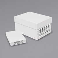 8 1/2 inch x 11 inch Bright White 20# Copy Paper Case - 5000 Sheets