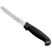Schraf™ 4 1/2 inch Serrated Utility Knife with TPRGrip Handle