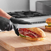 Schraf™ 10 inch Serrated Curved Bread Knife with TPRgrip Handle