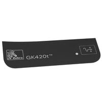 Zebra Thermal Transfer Nameplate for GX420T Label Printers 105934-063