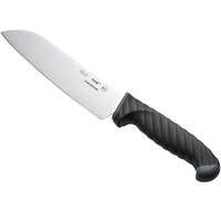 Schraf™ 7 inch Smooth Edge Santoku Knife with TPRGrip Handle
