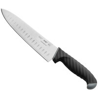 Schraf 8 inch Granton Edge Chef Knife with TPRgrip Handle