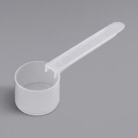 18 cc Polypropylene Scoop with Long Handle - 1600/Case