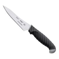 Schraf 4 1/2" Serrated Offset Utility Knife with TPRgrip Handle