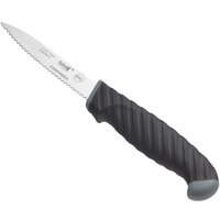 Schraf™ 3 1/2 inch Serrated Edge Paring Knife with TPRgrip Handle