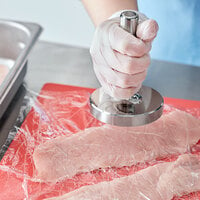 5 inch 2.2 lb. Stainless Steel Meat/Cutlet Tenderizer