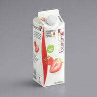Les Vergers Boiron Strawberry 100% Fruit Puree 1 Liter
