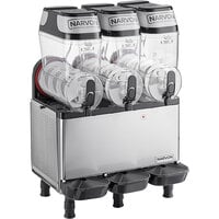 Narvon SM3 Triple 3 Gallon Pourover Granita / Slushy / Frozen Beverage Dispenser - 115V