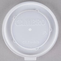 Cambro CLDHB9 Disposable Translucent Lid for Dinex Heritage 9 oz. Bowl - 1000/Case