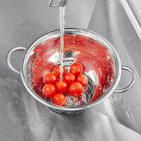 Choice 3 Qt. Stainless Steel Colander with Base and Handles