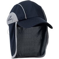 Headsweats Navy Protech Cap with Neck Covering 7708-814