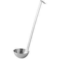 Choice 8 oz. Two-Piece Stainless Steel Ladle