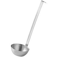 Choice 32 oz. Two-Piece Stainless Steel Ladle