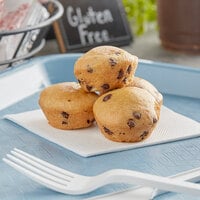 Katz Gluten Free Individually-Wrapped Chocolate Chip Muffin Snack 1.5 oz. - 24/Case