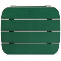 Flash Furniture Charlestown Green Faux Wood Side Table