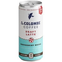 La Colombe Peppermint Mocha Latte 9 fl. oz. - 12/Case
