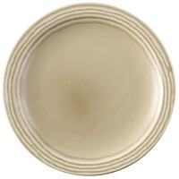 Dudson Harvest Norse 8 inch Linen Embossed Narrow Rim China Plate by Arc Cardinal - 12/Case