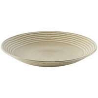 Dudson Harvest Norse 11 inch Linen Embossed Deep Coupe China Plate by Arc Cardinal - 12/Case