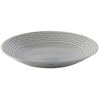 Dudson Harvest Norse 11 inch Grey Embossed Deep Coupe China Plate by Arc Cardinal - 12/Case