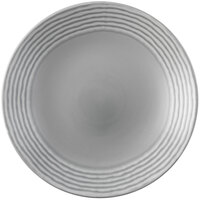 Dudson Harvest Norse 11 inch Grey Embossed Deep Coupe China Plate by Arc Cardinal - 12/Case