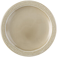 Dudson Harvest Norse 11 inch Linen Embossed Narrow Rim China Plate by Arc Cardinal - 12/Case
