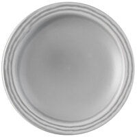 Dudson Harvest Norse 7 inch Grey Embossed Narrow Rim China Plate by Arc Cardinal - 12/Case