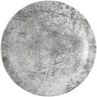 Dudson Maker's Urban 10 inch Steel Grey Narrow Rim China Plate by Arc Cardinal - 12/Case