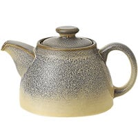 Dudson Evo 28 oz. Matte Granite Stoneware Teapot by Arc Cardinal - 6/Case