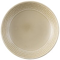 Dudson Harvest Norse 10 inch Linen Embossed Deep Coupe China Plate by Arc Cardinal - 12/Case