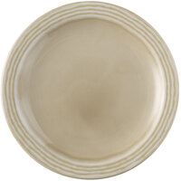 Dudson Harvest Norse 10 inch Linen Embossed Narrow Rim China Plate by Arc Cardinal - 12/Case