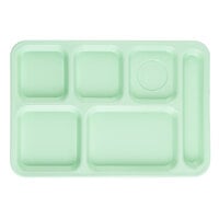 14x10x2in Stewart High Impact ABS Food Tray for School & Canteen Raised Edge 