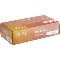 Noble NexGen Disposable Foodservice TPE Gloves - Large - 200/Box