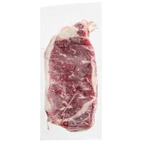 Rastelli's 14 oz. USDA Prime Wet-Aged Center Cut New York Strip Steak - 12/Case