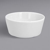 RAK Porcelain Polaris Access 2.7 oz. Round Porcelain Butter Ramekin - 12/Case
