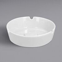RAK Porcelain Polaris Access 4 3/4 inch Round Porcelain Ashtray - 12/Case