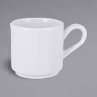 RAK Porcelain Polaris Access 3.05 oz. Stackable Porcelain Espresso Cup - 12/Case