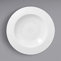 RAK Porcelain Polaris Access 11" Wide Rim Porcelain Deep Plate - 12/Case