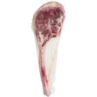 Rastelli's 32-36 oz. USDA Prime Wet-Aged Bone-In Tomahawk Steak - 5/Case