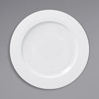 RAK Porcelain Polaris Access 6 3/4" Wide Rim Porcelain Flat Plate - 24/Case