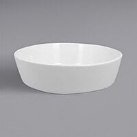 RAK Porcelain Polaris Access 25.35 oz. Bright White Round Stackable Porcelain Bowl - 12/Case