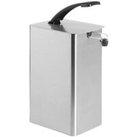 Nemco Asept Stainless Steel Countertop Pump Dispenser for 1 Gallon Jar