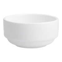 Zwiesel Fortessa Fortaluxe® 2 oz. White Porcelain Round Ramekin - 48/Case